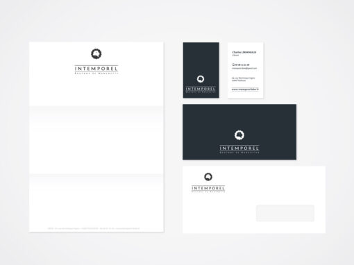 Intemporel – Identité visuelle