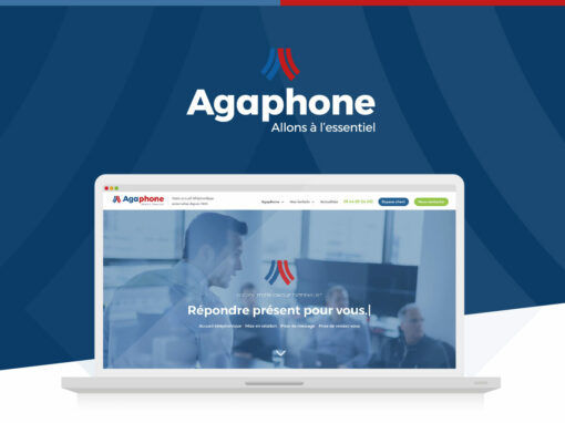 Agaphone – Identité et site internet